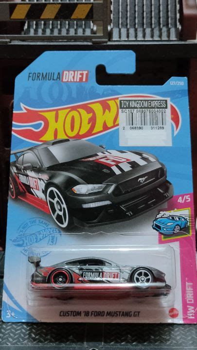 Hot Wheels Custom Ford Mustang Gt Scale Model Lazada Ph