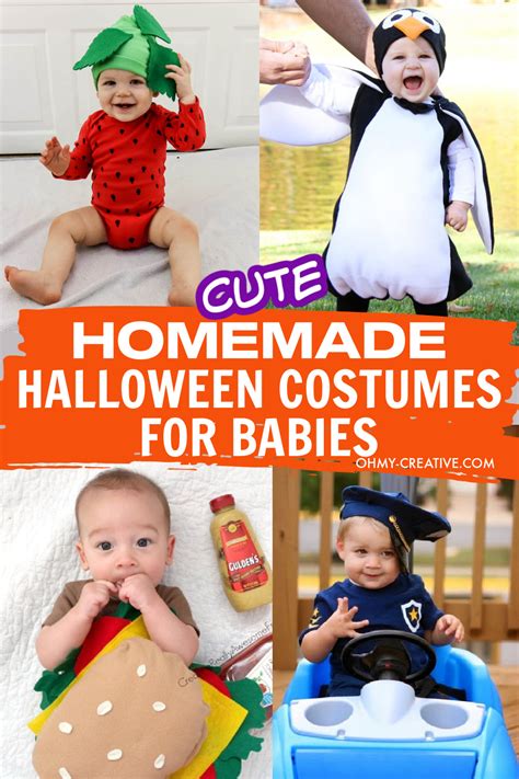 Homemade Halloween Costumes For Babies - Oh My Creative