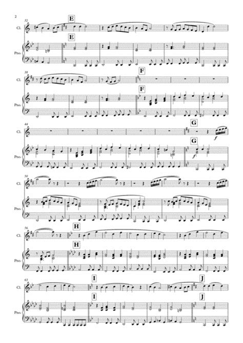 Uptown Girl by Billy Joel - Clarinet Solo - Digital Sheet Music | Sheet ...