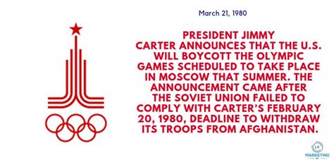 1980 Olympics Boycott Olympic Games Olympics Jimmy Carter