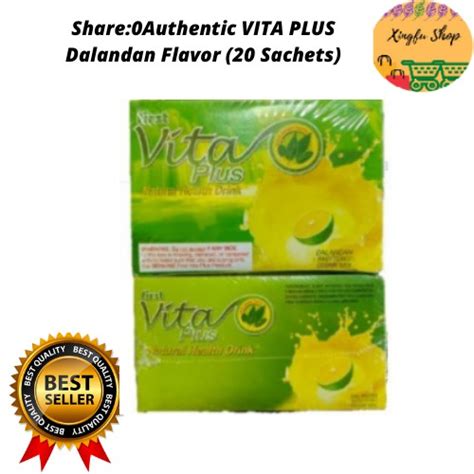 Authentic Vita Plus Dalandan Flavor Sachets Shopee Philippines