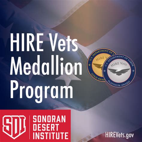 Sonoran Desert Institute Receives Hire Vets Medallion Award From