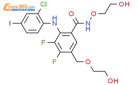 874101 56 1 Benzamide 2 2 Chloro 4 Iodophenyl Amino 3 4 Difluoro N