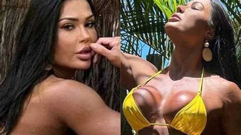 Gracyanne Barbosa Choca A Web Ao Mostrar Corpo Super Musculoso Em Dia