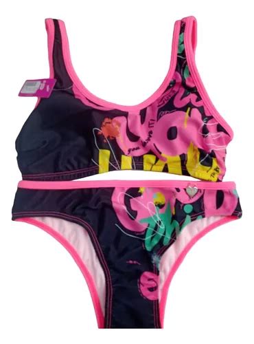 Malla Bikini Nena Top Vedetina Letras Kiero En Venta En Capital Federal Capital Federal