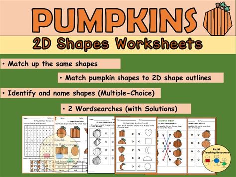 Pumpkins Bundle Autumn Fall Worksheets Activities Teaching Resources