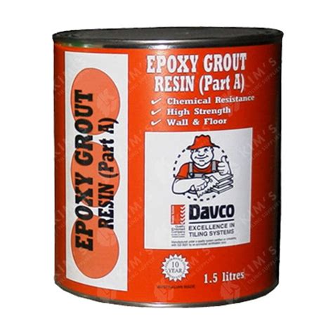 SIKA DAVCO Epoxy Grout System PART A Resin 1 5L Kims Tiling Supplies