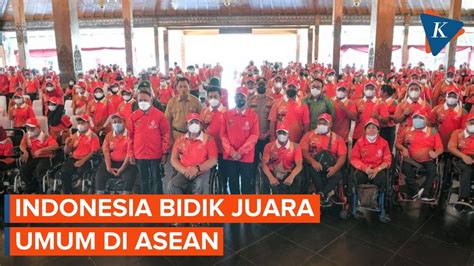 Indonesia Targetkan Juara Umum Asean Para Games Youtube