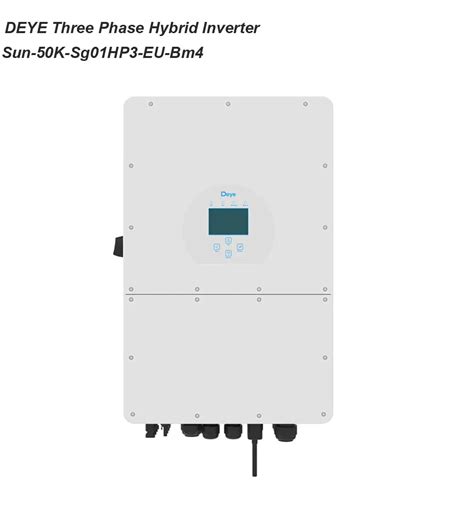 Deye Hybrid Inverter Sun K Sg Hp Eu Bm Three Phase Kw Solar