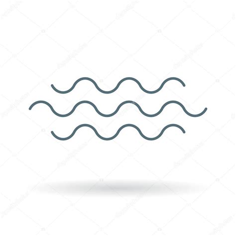 Water flow icon — Stock Vector © TheModernCanvas #95356036