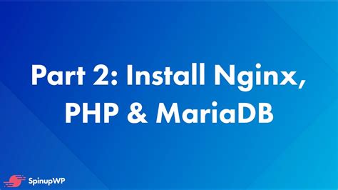 Install Nginx Php Wp Cli Mariadb For Wordpress On Ubuntu