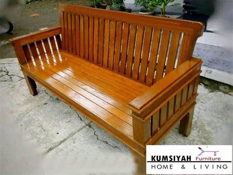 Jual Bangku Kayu Teras Minimalis Modern Harga Murah