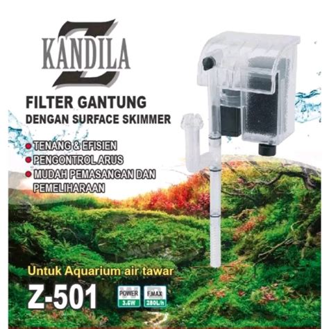 Jual HANG ON FILTER GANTUNG HANGING ON KANDILA Z 501 Z501 AQUARIUM