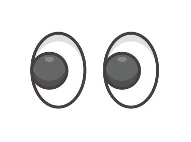 Eyes Emoji PNG Transparent Emoji - Freepngdesign.com