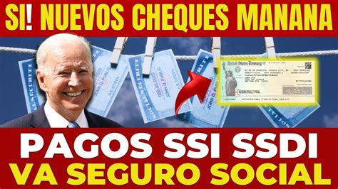 S Nuevos Cheques Ma Ana Horario De Noviembre Pagos Ssi Ssdi Va