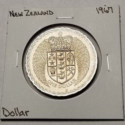 New Zealand Dollar World Coin Decimalization Commemorative