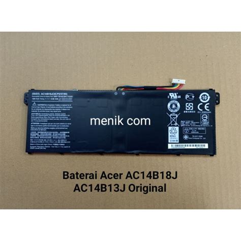 Jual Baterai Acer E E Es Ac B J Ac B J Original