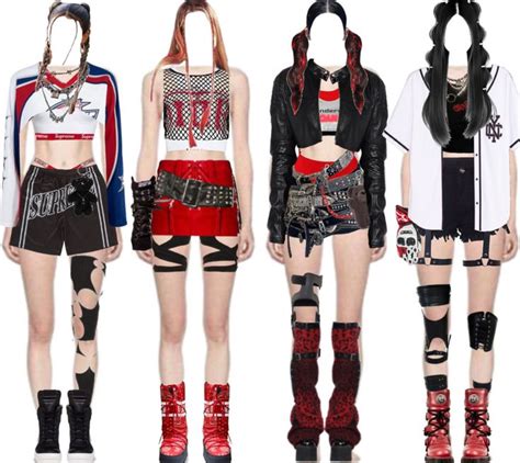 Member Baby Monster Batter Up Inspired Outfit Outfit Shoplook