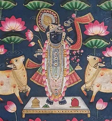 Shrinathji Traditional Pichwai Painting Shrinathji Painting Pichwai