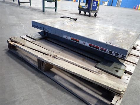 Used American Lifts Lift Table Hgr Industrial Surplus