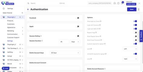 Configure Login Screen Fynd Platform Help Center