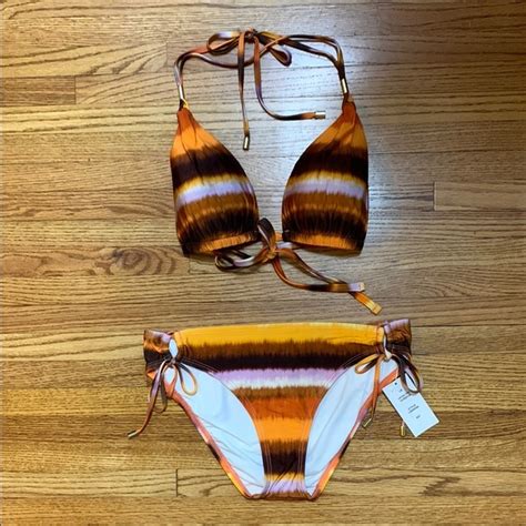 La Blanca Swim La Blanca Swimsuit Sliding Triangle Bikini Set With