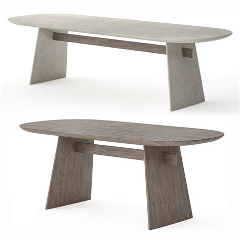 Natuzzi Adam dining tables3Dモデル TurboSquid 1970027