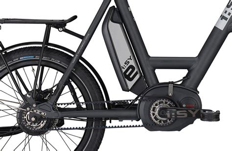 ISY Kompakt E Bike 20 Zoll Grau Drive XXL N3 8 ZR Bosch Performance