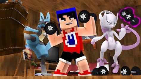 Minecraft Treinamento Pokemon Ca A Pokemon Nitro Youtube