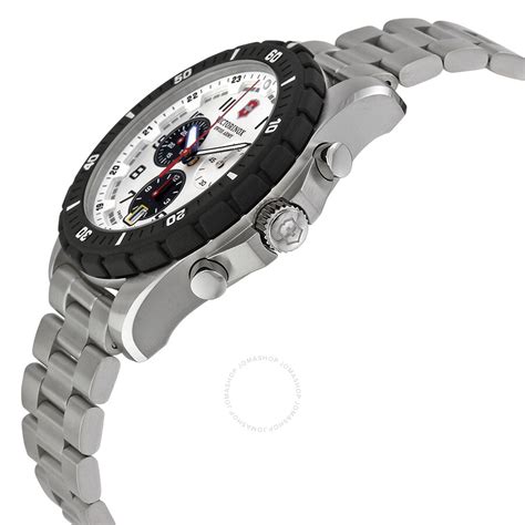 Victorinox Swiss Army Maverick Sport Chronograph White Dial Stainless