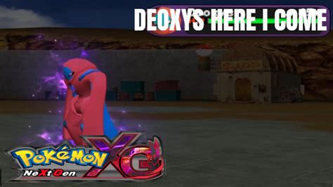 Pokémon XG Next Gen Hunting DEOXYS in Pyrite Town With Remaining