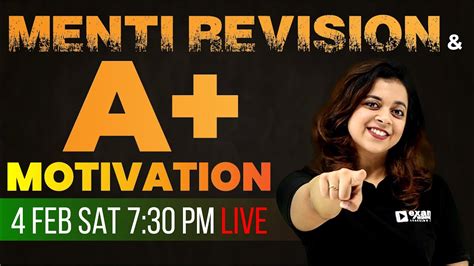 CLASS 8 PUBLIC EXAM MENTI REVISION A MOTIVATION SATURDAY 7 30 PM