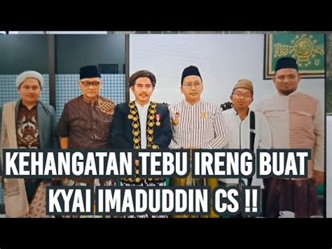 Gus Yahya Coba Lihat Ini Sambutan Pesantren Tebu Ireng Kepada Kyai