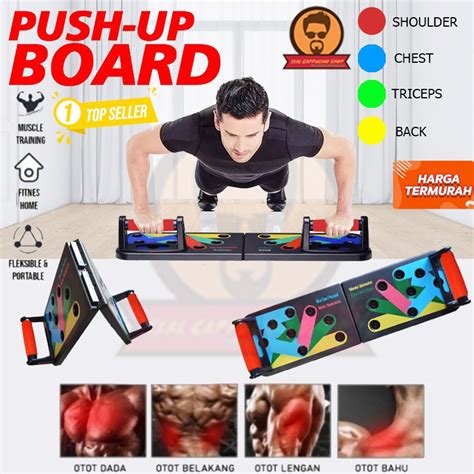 Jual Push Up Board Papan Push Up Alat Bantu Push Up Alat Olahraga Alat