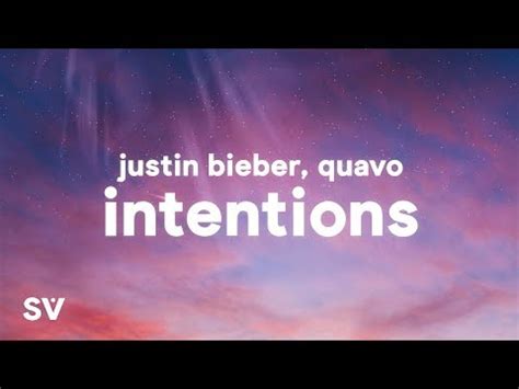 Intentions By Justin Bieber Lyrics Mp4 Download Mp3 - Music Used