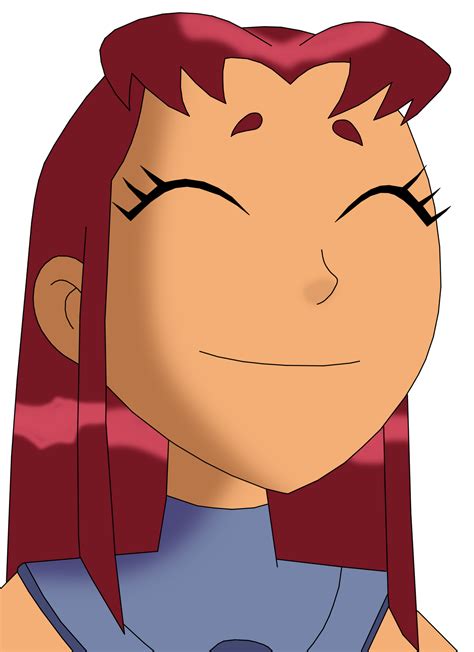 Starfire Joyful Smile By Captainedwardteague On Deviantart