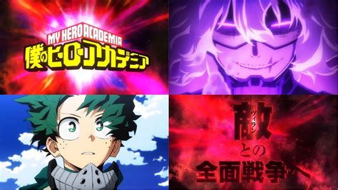 My Hero Academia Season 6 Drops 3rd Trailer Focuses On The Pro Heroes