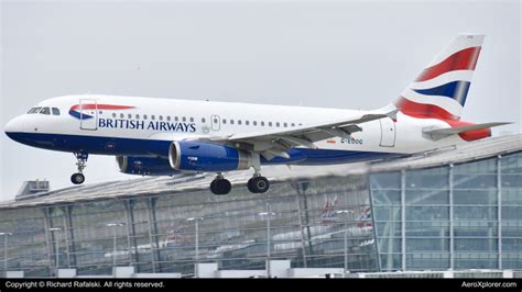 G EUOG British Airways Airbus A319 By Richard Rafalski AeroXplorer