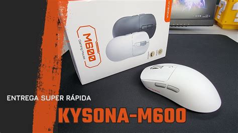 Kysona M600 Mouse Custo Benefico Do Aliexpress Unboxing YouTube