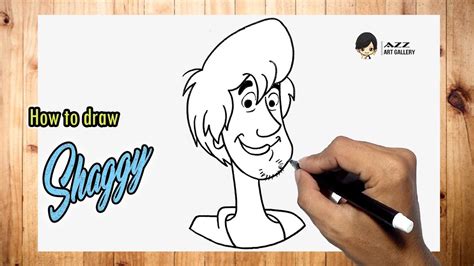 How To Draw Shaggy From Scooby Doo