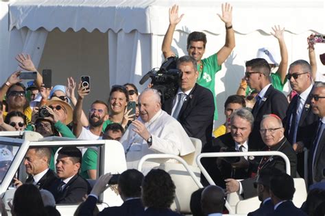 Religion Le Pape Cl T Les Jmj Lisbonne Les Prochaines Auront Lieu