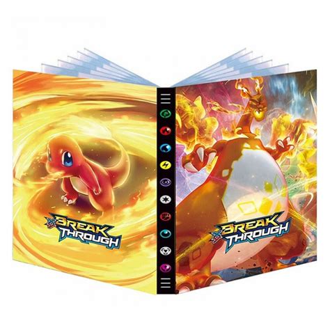 Classeur Carte Pokemon Porte Carte Pokemon 240 Cartes Rangement Carte