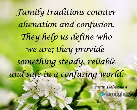 Quotes About Family Traditions. QuotesGram