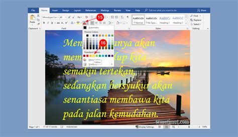 Cara Membaca Tulisan Di Gambar Pemandangan Mewarnai - IMAGESEE