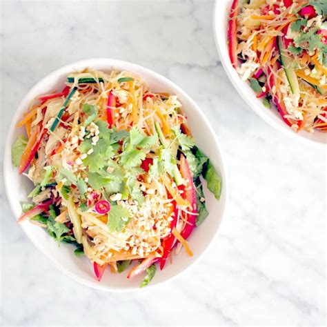 Chicken Vermicelli Noodle Salad Amy Savage Nutrition