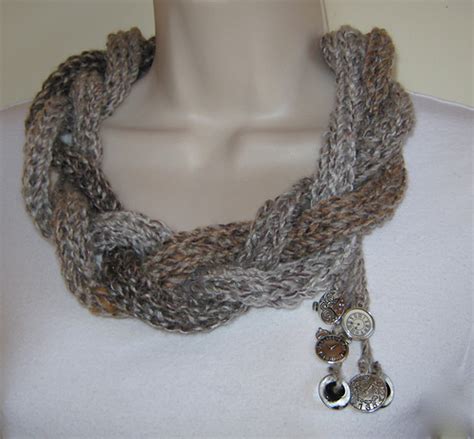 Ravelry Braided Icord Necklace Pattern By Kathy Perry