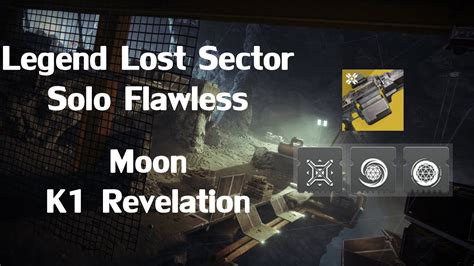 Solo Legend Lost Sector Moon K1 Revelation YouTube