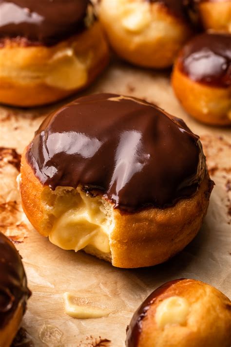 Boston Cream Doughnuts Baker By Nature