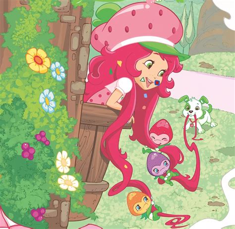 Repunzel Strawberry S Super Long Hair In 2024 Strawberry Shortcake Cartoon Strawberry