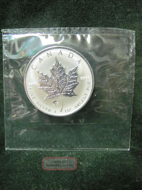 2008 Canada Silver Maple Leaf - Rat Privy Mark - 1 Ounce Pure Silver